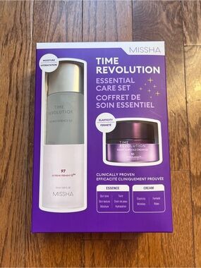 [NEW] Missha Time Revolution Set The First Essence 5X & Night Ampoule Cream 5X